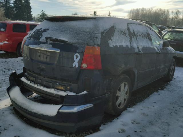 2A4GM68476R764112 - 2006 CHRYSLER PACIFICA T BLUE photo 4