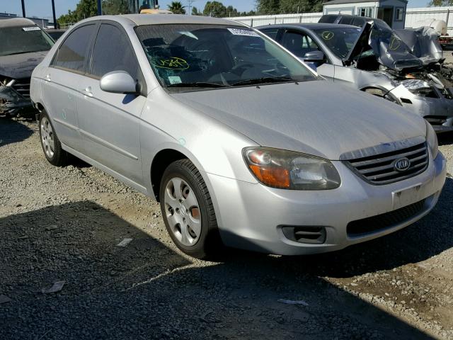 KNAFE222295640262 - 2009 KIA SPECTRA EX SILVER photo 1