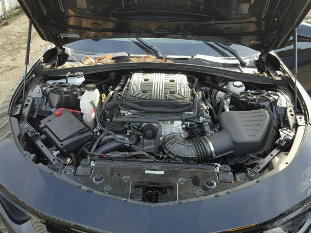 1G1FK3D60H0215936 - 2017 CHEVROLET CAMARO ZL1 BLACK photo 7