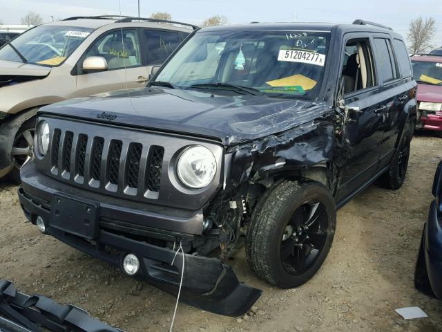 1C4NJPBA3FD349513 - 2015 JEEP PATRIOT SP GRAY photo 2