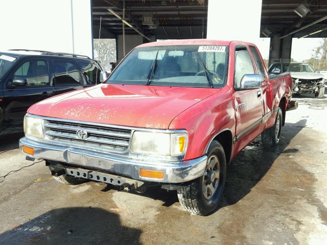 JT4TN14D1V0034005 - 1997 TOYOTA T100 XTRAC RED photo 2