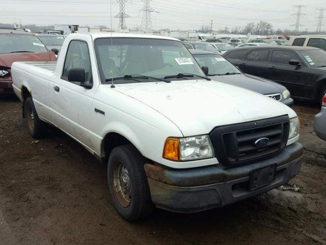 1FTYR10E54PA55048 - 2004 FORD RANGER WHITE photo 1