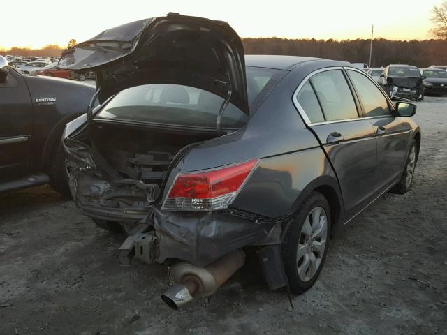 1HGCP26779A199811 - 2009 HONDA ACCORD EX GRAY photo 4