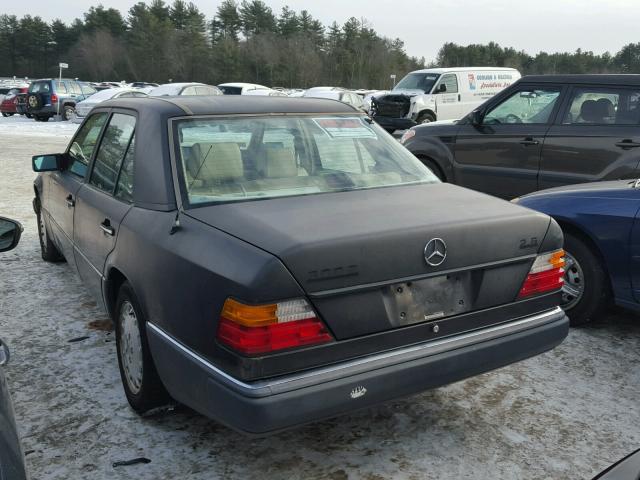 WDBEA26D1MDB30544 - 1991 MERCEDES-BENZ 300 E 2.6 GRAY photo 3