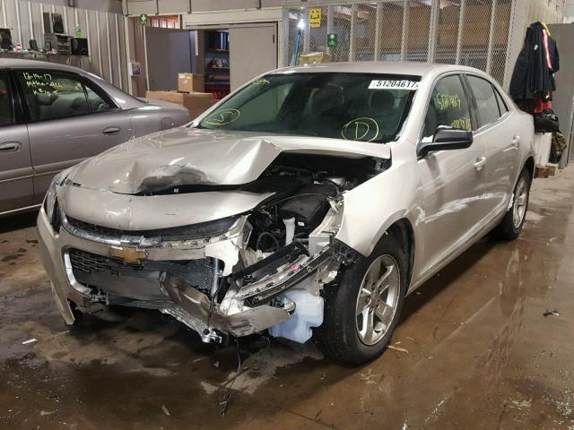 1G11B5SL1EF164910 - 2014 CHEVROLET MALIBU LS 银色 照片 2