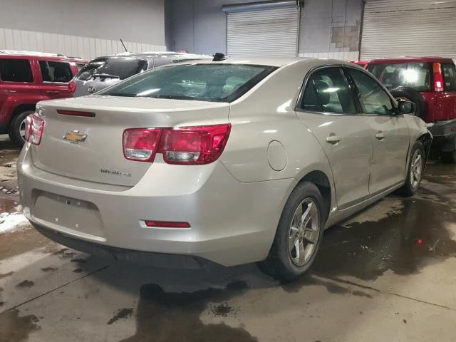 1G11B5SL1EF164910 - 2014 CHEVROLET MALIBU LS 银色 照片 4