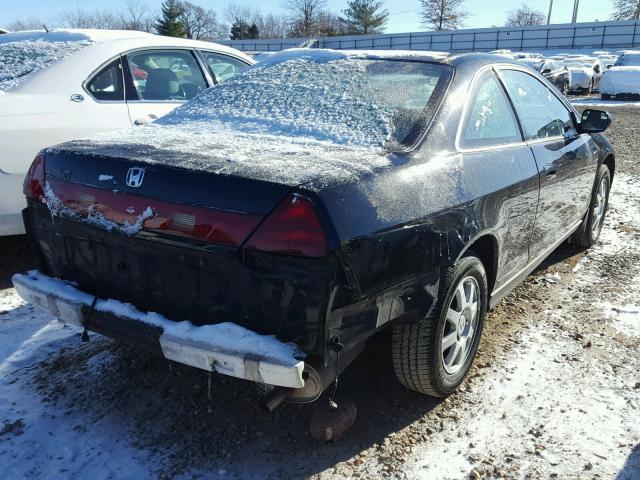 1HGCG32002A025292 - 2002 HONDA ACCORD SE BLACK photo 4