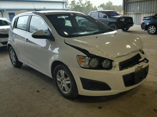 1G1JC6SB5D4211926 - 2013 CHEVROLET SONIC LT WHITE photo 1