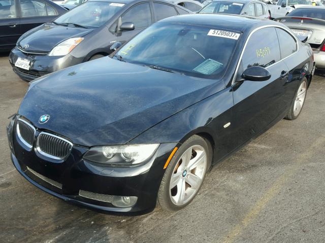 WBAWB73528P039483 - 2008 BMW 335 I BLACK photo 2