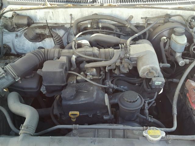 5TENL42N81Z728261 - 2001 TOYOTA TACOMA WHITE photo 7