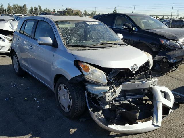 JTKKU4B47B1011197 - 2011 TOYOTA SCION XD SILVER photo 1