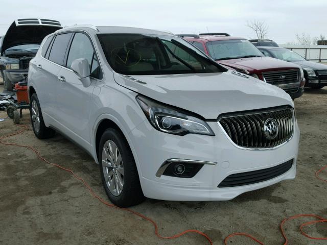 LRBFXBSA3HD180147 - 2017 BUICK ENVISION E WHITE photo 1