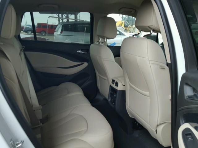 LRBFXBSA3HD180147 - 2017 BUICK ENVISION E WHITE photo 6