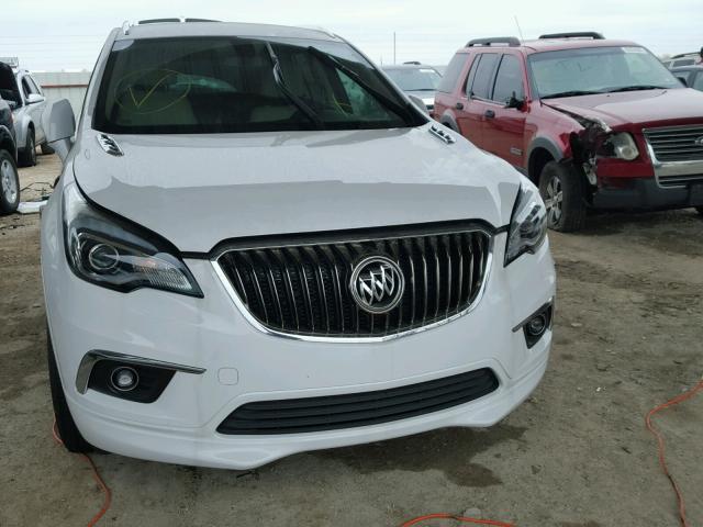 LRBFXBSA3HD180147 - 2017 BUICK ENVISION E WHITE photo 9