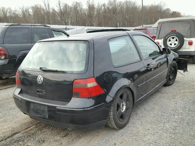 9BWDD61J614037053 - 2001 VOLKSWAGEN GTI GLS BLACK photo 4