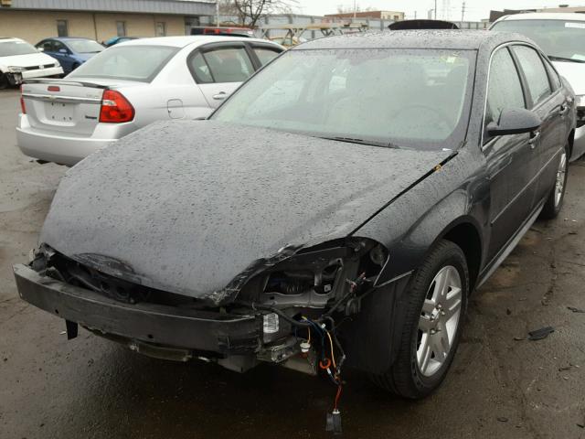 2G1WB5E38F1154210 - 2015 CHEVROLET IMPALA LIM GRAY photo 2