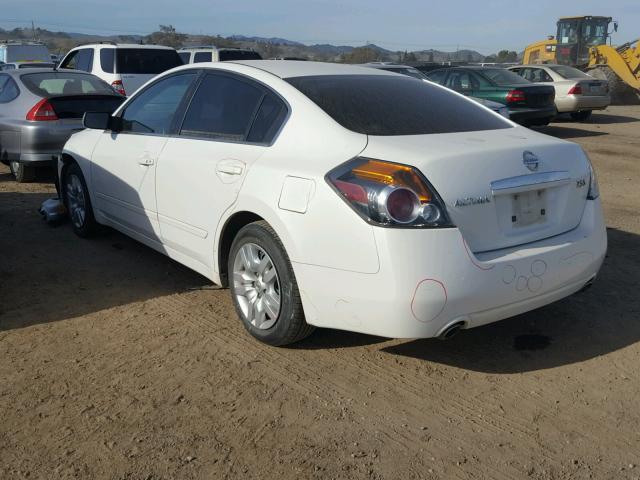 1N4AL21E69N451442 - 2009 NISSAN ALTIMA 2.5 WHITE photo 3