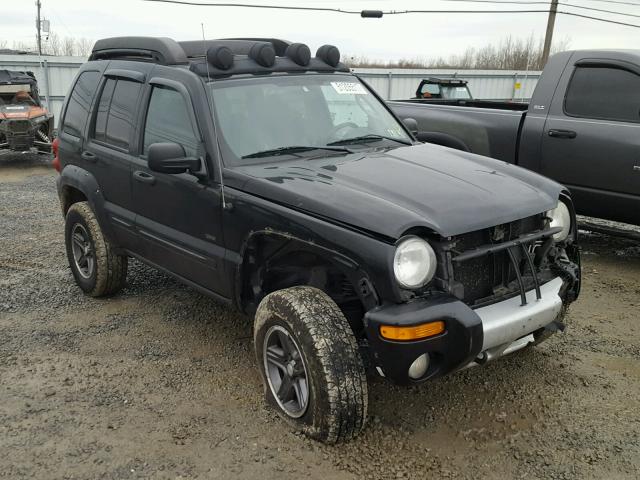 1J4GL38K73W591663 - 2003 JEEP LIBERTY RE BLACK photo 1