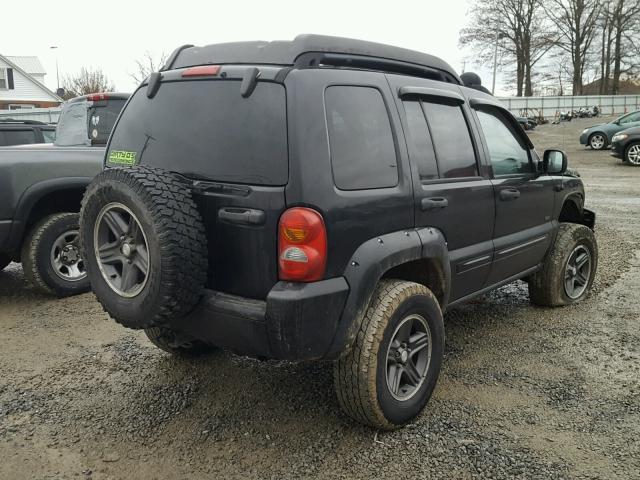 1J4GL38K73W591663 - 2003 JEEP LIBERTY RE BLACK photo 4