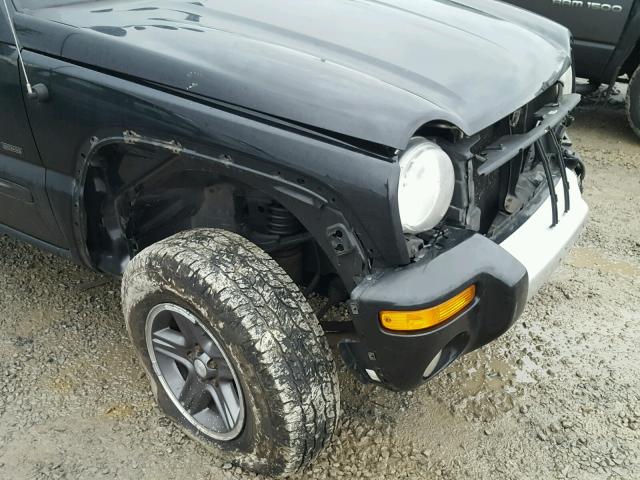 1J4GL38K73W591663 - 2003 JEEP LIBERTY RE BLACK photo 9