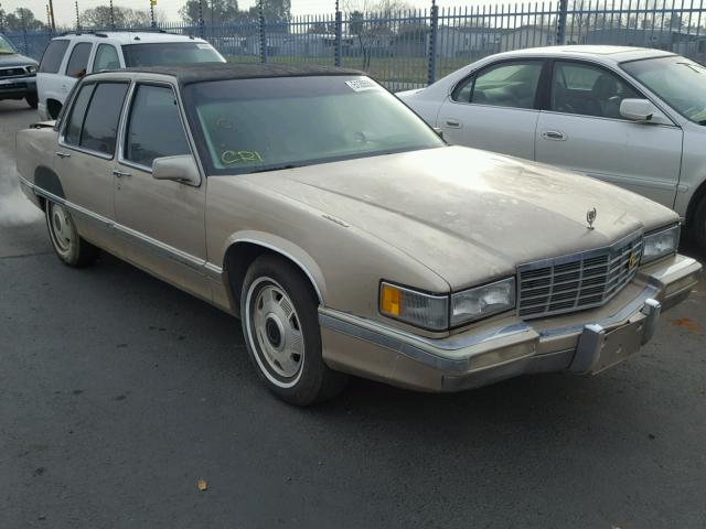 1G6CB53B7N4273036 - 1992 CADILLAC FLEETWOOD GOLD photo 1