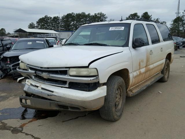 3GNEC16Z33G114008 - 2003 CHEVROLET SUBURBAN C WHITE photo 2