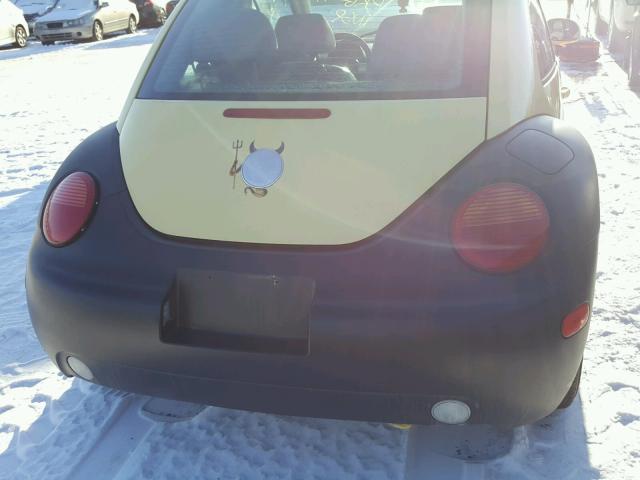 3VWCK21C13M408579 - 2003 VOLKSWAGEN NEW BEETLE 黄色 照片 10