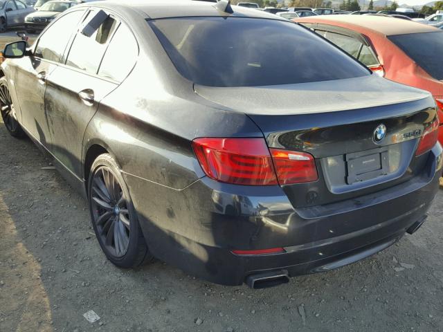 WBAFR9C51BC270834 - 2011 BMW 550 I BLACK photo 3