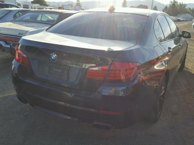 WBAFR9C51BC270834 - 2011 BMW 550 I BLACK photo 4