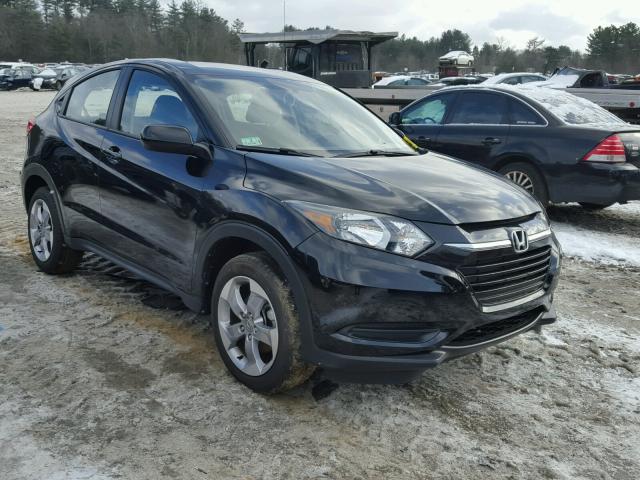 3CZRU6H35HM707465 - 2017 HONDA HR-V LX BLACK photo 1