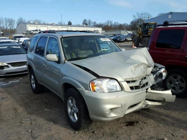 4F2YZ96175KM41598 - 2005 MAZDA TRIBUTE S BEIGE photo 1