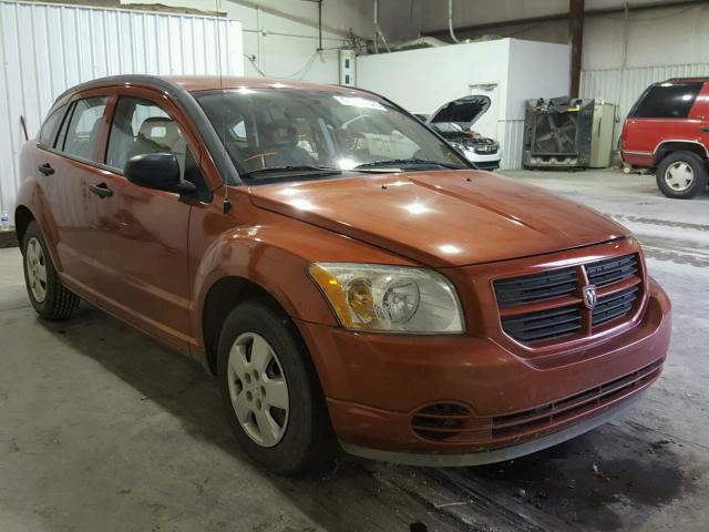 1B3HB28B27D302070 - 2007 DODGE CALIBER ORANGE photo 1