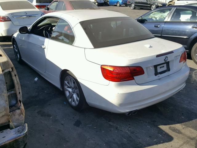 WBADW7C57CE730802 - 2012 BMW 328 I SULE WHITE photo 3