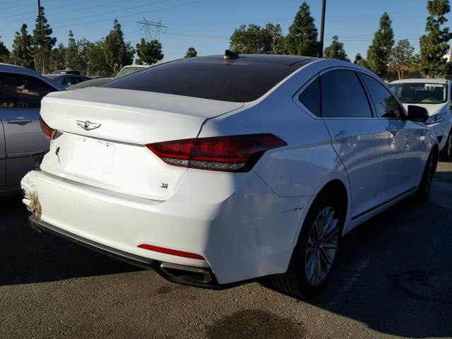 KMHGN4JE0FU057667 - 2015 HYUNDAI GENESIS 3. WHITE photo 4