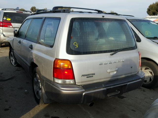 JF1SF6554XH727576 - 1999 SUBARU FORESTER S SILVER photo 3