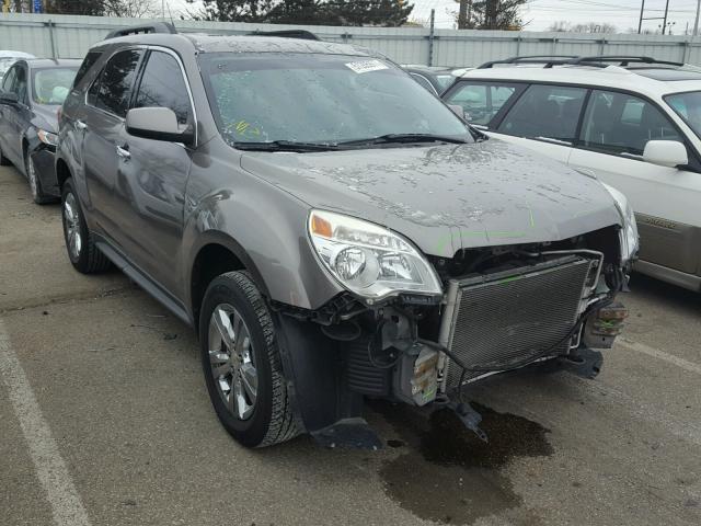 2CNALDEC5B6426052 - 2011 CHEVROLET EQUINOX LT BROWN photo 1