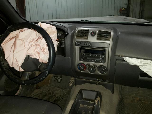 1GTDT196558157358 - 2005 GMC CANYON SILVER photo 9