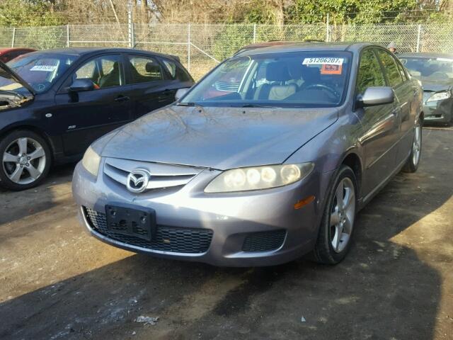 1YVHP84C085M24255 - 2008 MAZDA 6 I GREEN photo 2