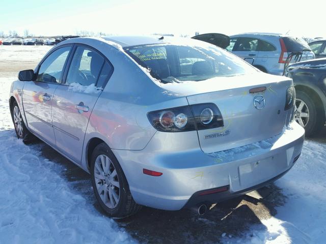 JM1BK32F971604611 - 2007 MAZDA 3 I SILVER photo 3