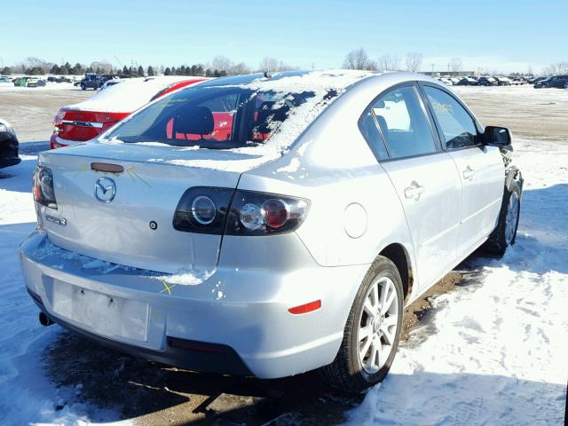 JM1BK32F971604611 - 2007 MAZDA 3 I SILVER photo 4