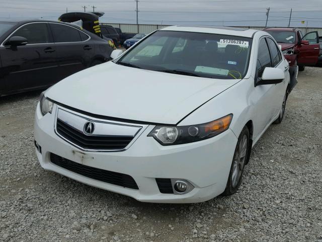 JH4CU2F41CC023778 - 2012 ACURA TSX WHITE photo 2