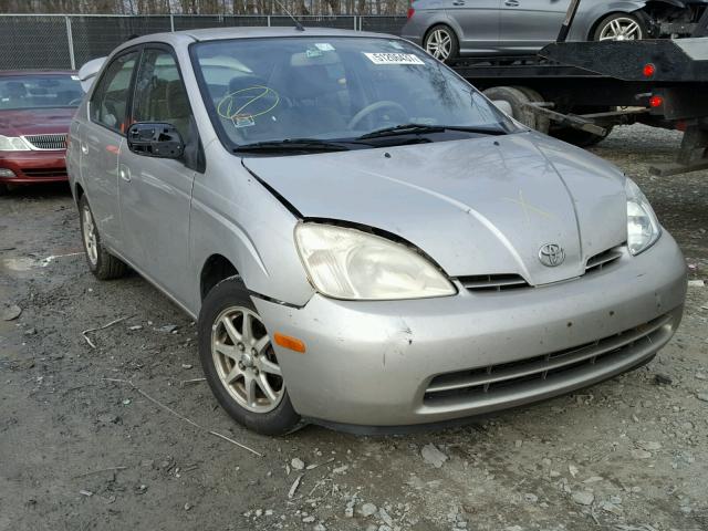 JT2BK18U520052784 - 2002 TOYOTA PRIUS SILVER photo 1