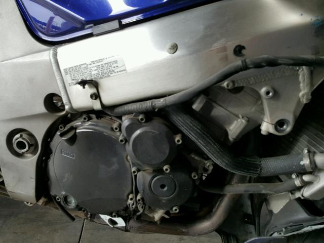 JS1GN7BAX32103654 - 2003 SUZUKI GSX-R600 BLUE photo 7