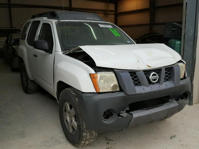 5N1AN08W85C656849 - 2005 NISSAN XTERRA OFF WHITE photo 1