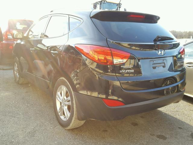 KM8JU3AC4BU151546 - 2011 HYUNDAI TUCSON GLS BLACK photo 3