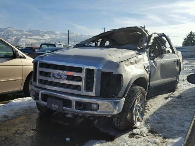 1FTWX31R38EB72364 - 2008 FORD F350 SRW S GOLD photo 2