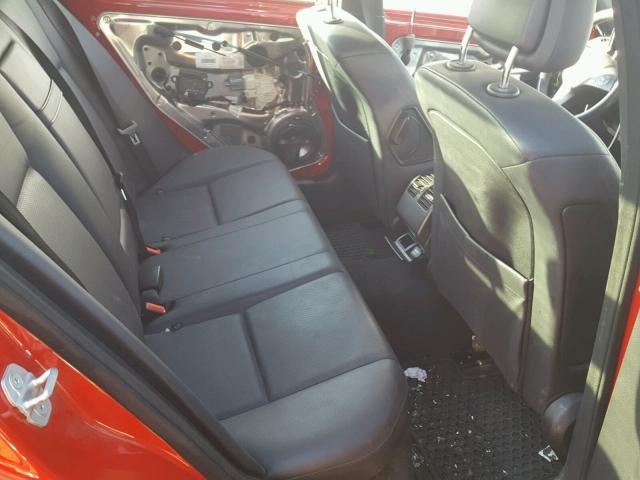 WDDGF81X69R046437 - 2009 MERCEDES-BENZ C 300 4MAT RED photo 6