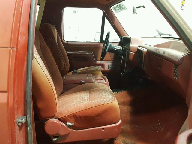 1FMEU15H7LLA03670 - 1990 FORD BRONCO U10 RED photo 5