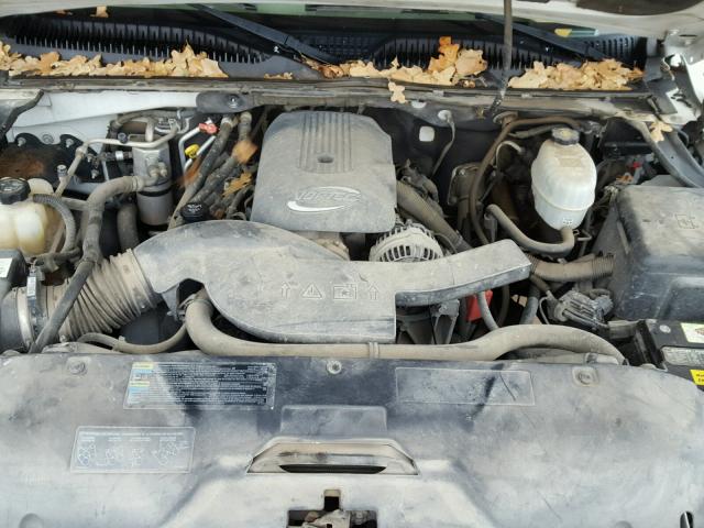 3GNEC16Z35G284307 - 2005 CHEVROLET SUBURBAN C WHITE photo 7