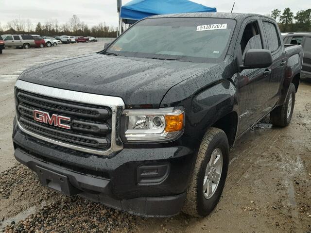 1GTG5BEA0G1182302 - 2016 GMC CANYON BLACK photo 2